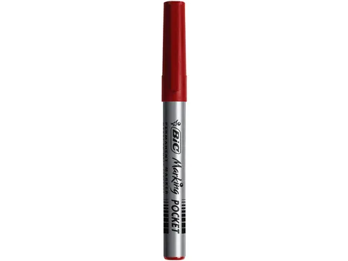 Viltstift Bic 1445 ecolutions rond fijn rood