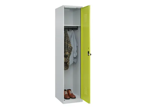locker,HxBxD 1850x400x500mm,1vak,vak B 400mm,draaigrendel