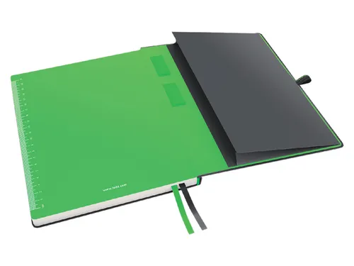 Notitieboek Leitz Complete hardcover A4 lijn zwart