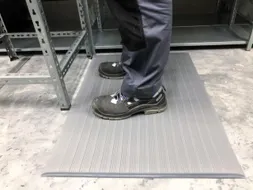 antivermoeidheidsmat,mat,HxLxB 10x1500x1200mm,vinyl,geribbeld,antislip