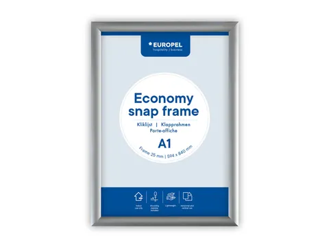 Kliklijst Europel Economy A1 zilver