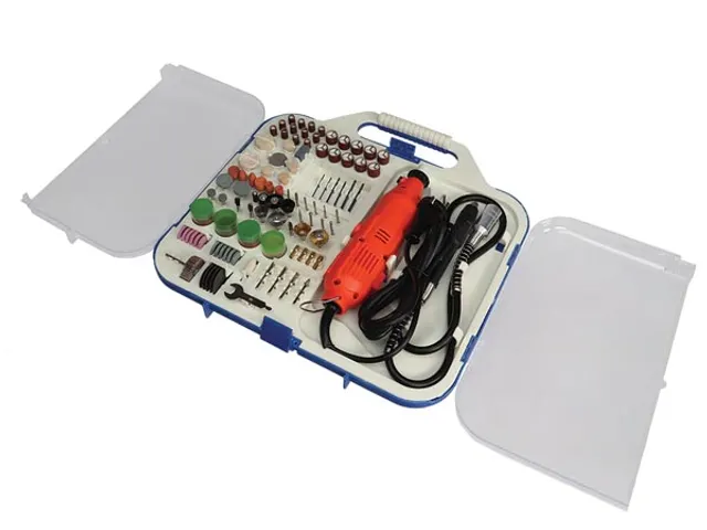 Elektrische Precisieboor & Graveerset 162 Stuks