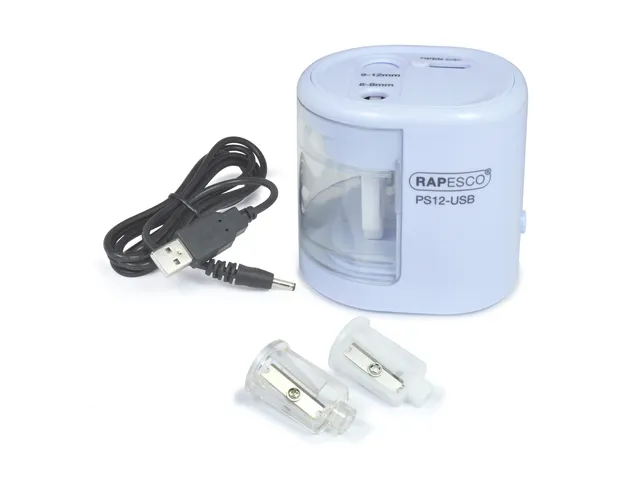 automatische puntenslijper PS12 met USB blauw