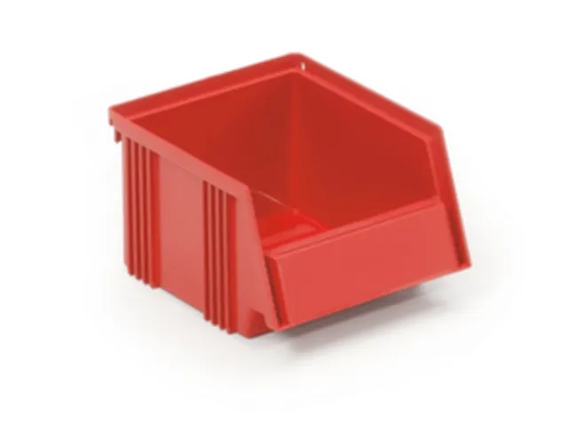 magazijnbak,HxBxD 105x149x192mm,1,5l,PP,rood