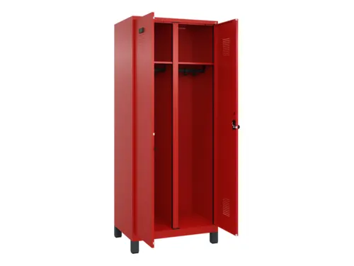 locker voor scheiding van kleding,HxBxD 1950x800x500mm,2vak