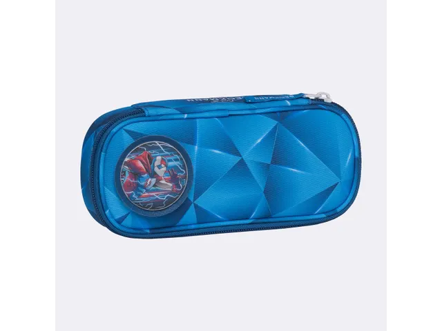 Etui Beckmann ovaal leeg Blue Lightning