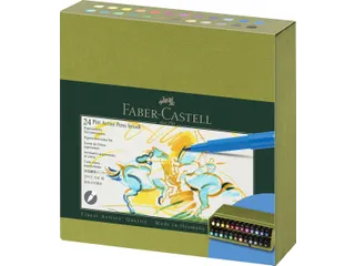Tekenstift Faber-Castell Pitt Artist Pen Brush 24dlg studiobox - 4