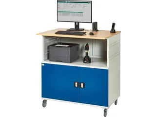 pc-kast,HxBxD 1150x1100x800mm,stopcontactdoos m. schakelaar - 5