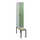 locker met bank,HxBxD 1950x300x815mm,1vak,vak B 300mm,draaigrendel