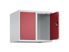 opzetkast,v. locker,2vak.,vak B 300mm,HxBxD 500x600x500mm,cilinderslot