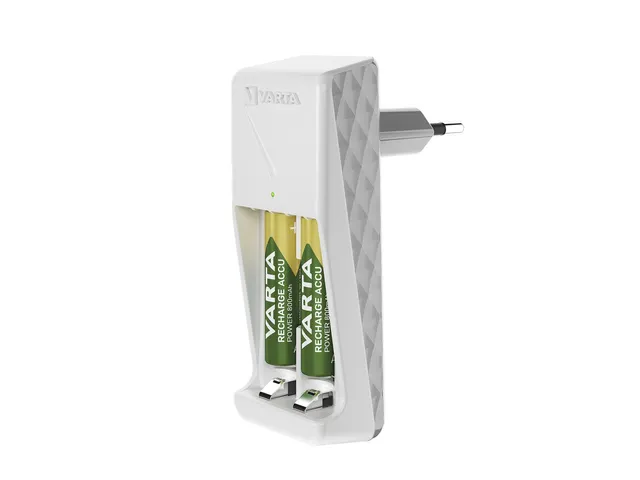 Batterijlader Varta voor 2 AA/AAA batterijen