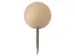 Punaises Nobo hout voor memobord 40 stuks