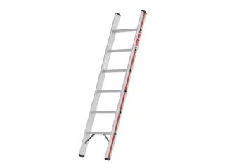 ladder,eenzijdig,6,verstevigde treden,balk L 1,72m,aluminium - 2