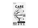 PanzerGlass CARE by Urban Combat Case Transparent w. Black Frame