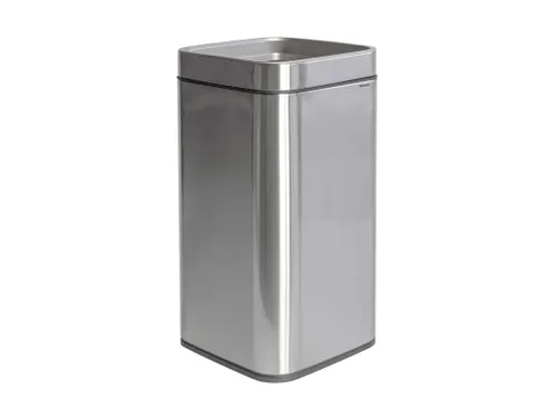 9502594 Afvalbak MAULprime 25L edelstaal 25.1x25.1x49.2cm zilver