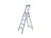 Ladder Aluminium Bordes H 0 95M 4Treden Incl. Bordes