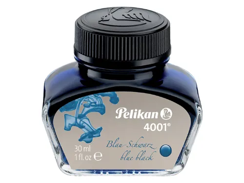 Vulpeninkt Pelikan 4001 30ml blauw/zwart