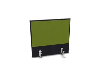 opzetpaneel,v. bureau,aanbouw achter,B 600mm,CC-zwart,BN7048-groen - 1