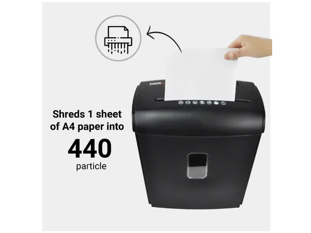 Papiervernietiger Snipper 9 Vel 4x35mm P-4 15L AVG-Proof