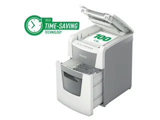 Papiervernietiger Leitz IQ Auto+ Small Office 100 P-4 snippers 4x28mm - 10
