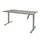 Dextro Slinger Bureau Zit-sta T-poot 180x90 Licht Grijs 25mm Alu