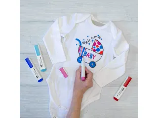 Textielmarkers Faber-Castell 5 stuks "BABY" - 5