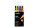 Verfstift Posca PC3M Fijne punt 0,9-1,3mm 4 stuks glitter kleuren warm
