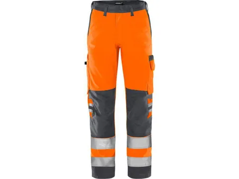 Fristads Green werkbroek 2651 GPLU High Vis Oranje/Grijs maat C60