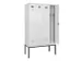locker voor scheiding van kleding,HxBxD 2120x1200x500mm,4vak