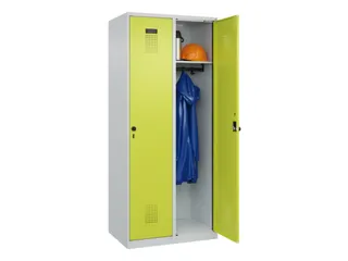 locker,HxBxD 1850x800x500mm,2vak,vak B 400mm,draaigrendel - 1