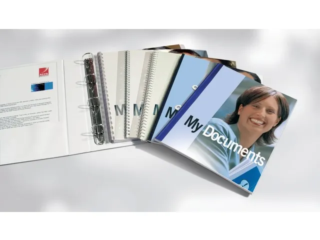 Bindrug Filestrip Gbc 21-Gaats A4 Transparant 100 stuks