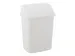 Afvalbak met Swing deksel 15 Liter Wit