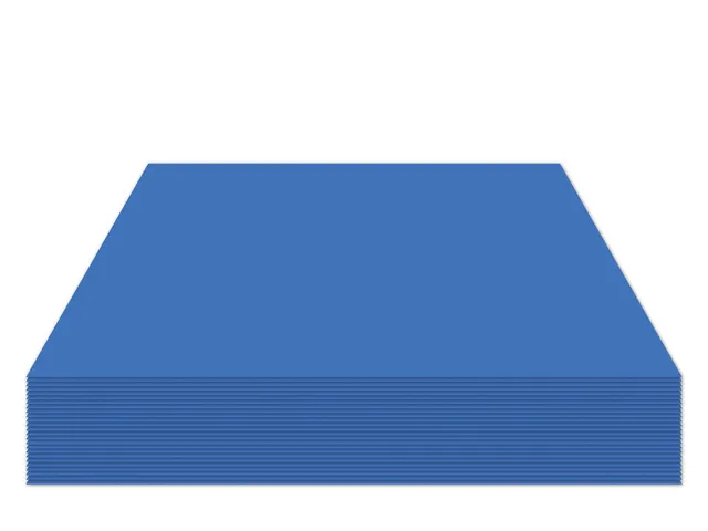 Fotokarton Kangaro 50x70cm 300gr donkerblauw pak 25 vel