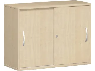 Schuifdeurkast 770x1000x430mm Romp Esdoorn Decor Front Beuken - 2