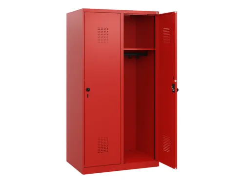 schoollocker,HxBxD 1530x800x500mm,2vak,vak B 400mm,draaigrendel