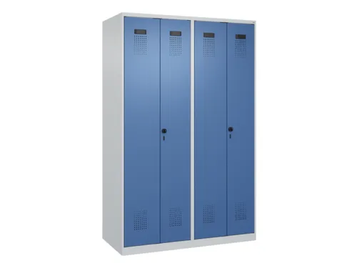 PBM-locker,HxBxD 1850x1200x500mm,4vak,vak B 300mm,draaigrendel