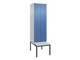 locker voor scheiding van kleding,HxBxD 2120x600x815mm,2vak - 1