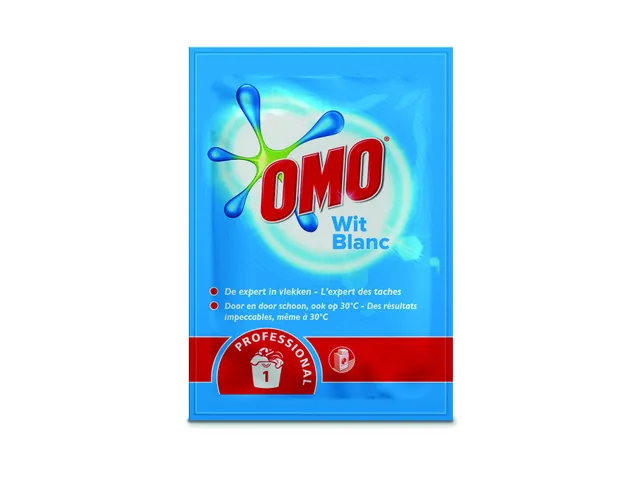 Omo Prof. Waspoeder Sachets 100 gram / 1 wasbeurt 75 x 100 gr