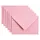 Envelop Papicolor C6 114x162mm babyroze pak à 6 stuks