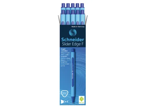 Balpen Schneider Slider Edge fijn blauw