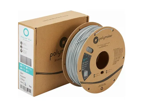 Polymaker PolyTerra PLA Candy 1.75 Filament Grijs 1kg