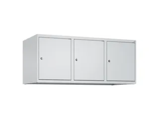 opzetkast,v. locker,3vak.,vak B 400mm,HxBxD 500x1200x500mm - 2