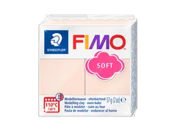 Boetseerklei Fimo soft 57 gram perzik