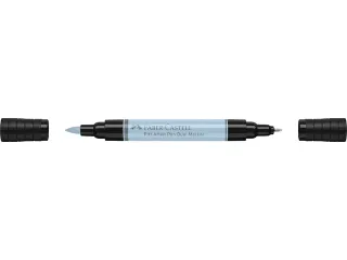 Tekenstift Faber-Castell Pitt Artist Pen duo marker 148 ijsblauw - 3