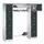 personeelsgarderobe draaigr. 1950x1700x500mm 2x5 vakken 400mm RAL7016