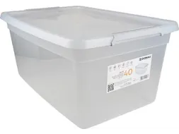 Opbergdoos 40 Liter Transparant