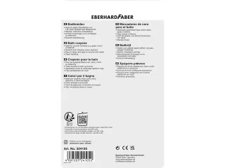 Badkrijtjes Eberhard Faber met spons 5st. op blisterkaart - 2