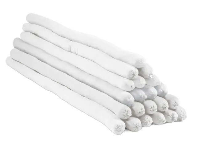 absorberende slang,LxØ 1200x75mm,opnamecapaciteit 53l/VE,PP,wit