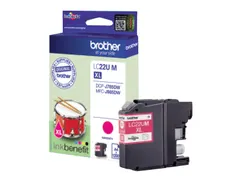 Inktcartridge Brother LC-22UM rood