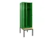 locker met bank,voor scheiding van kleding,HxBxD 2120x600x815mm,2vak